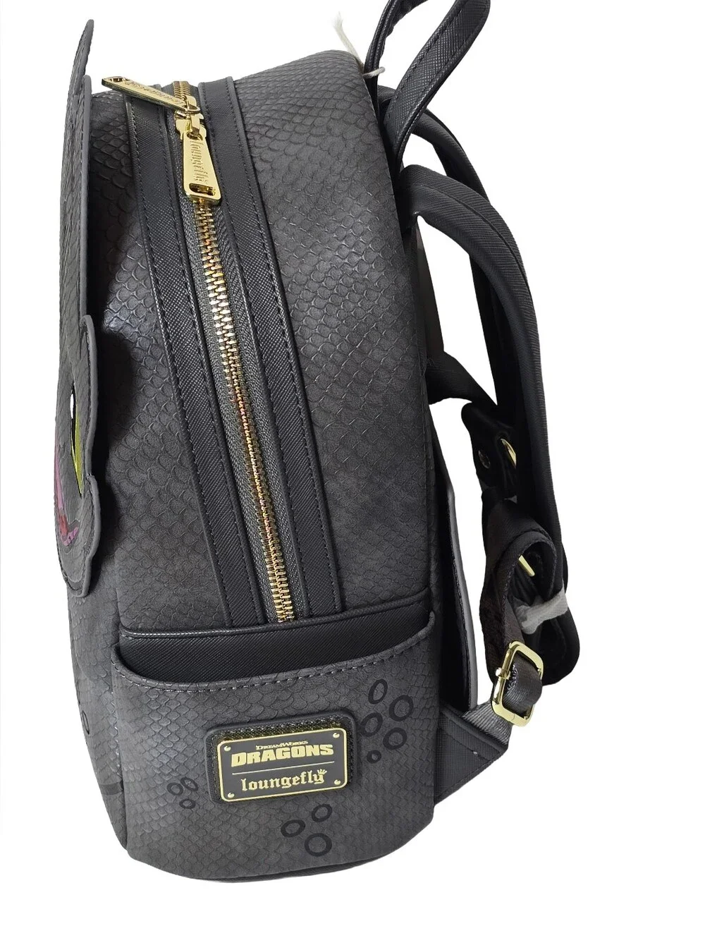 Loungefly Toothless How to Train Your Dragon Cosplay Mini Backpack NWT